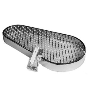 CHROME MESH ALTERNATOR BELT GUARD