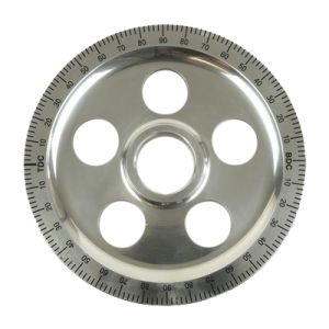 POLISHED CRANKSHAFT PULLEY