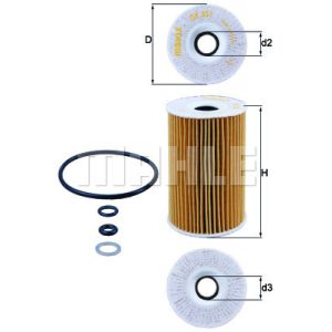 Oil Filter - Insert