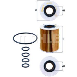 Oil Filter - Insert