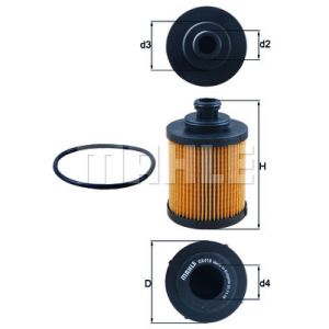 Oil Filter - Insert