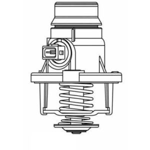 THERMOSTAT AND HOUSING