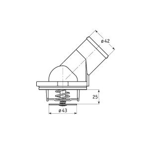 THERMOSTAT AND HOUSING