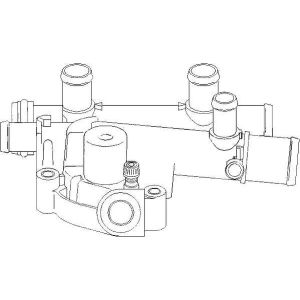 THERMOSTAT AND HOUSING