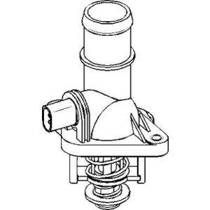 THERMOSTAT AND HOUSING