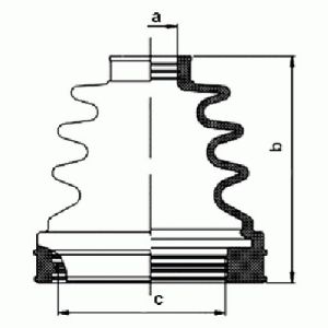 INNER CV BOOT KIT