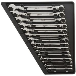 METRIC COMBINATION SPANNER SET -15PCS