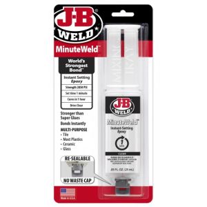 JB Weld Minute Weld Syringe