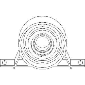 PROPSHAFT CENTRE MOUNT AND BEARING