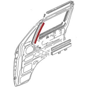 CAB DOOR WINDOW FURFLUX LH OR RH