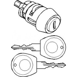 IGNITION LOCK CYLINDER & KEY