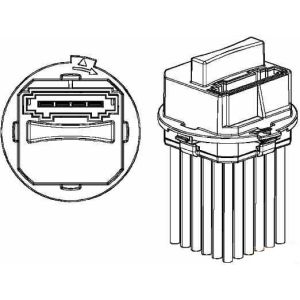 HEATER MOTOR RESISTOR