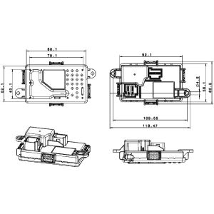 HEATER MOTOR RESISTOR