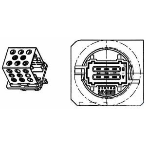 HEATER MOTOR RESISTOR