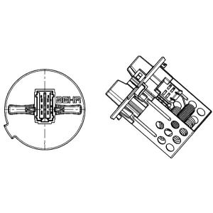 HEATER MOTOR RESISTOR