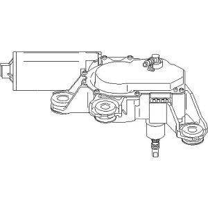 REAR WIPER MOTOR