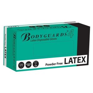 LATEX POWDER FREE GLOVES MEDIUM - X 100