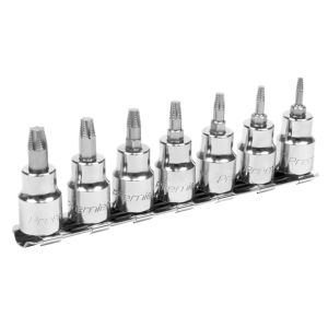 7pc 3/8"Sq Drive Lock-Onâ„¢ TRX-Star* Socket Bit Set