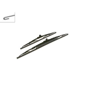 Super Plus Twin Pack Wiper Blades 600mm/450mm 24"/18" Spoiler 291S