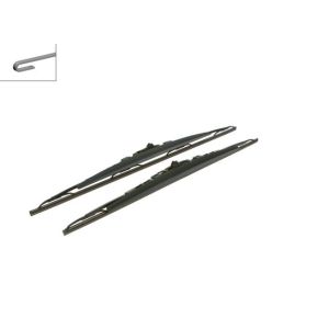 Super Plus Twin Pack Wiper Blades 700mm/650mm 28"/26" Spoiler 703S