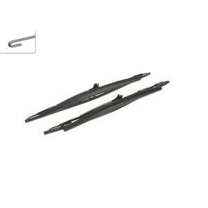 Super Plus Twin Pack Wiper Blades 625mm/625mm 25"/25" Spoiler 814S