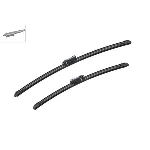 Aerotwin Flat Twin Pack Windscreen Wiper Blades 550mm/450mm 22"/18" A011S