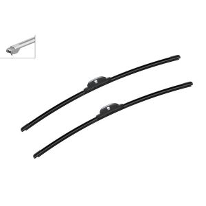 Aerotwin Flat Twin Pack Windscreen Wiper Blades 550mm/550mm 22"/22" A016S