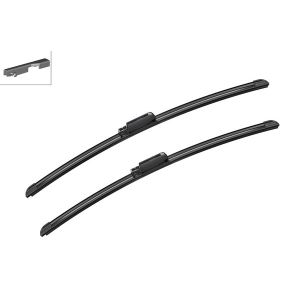 Aerotwin Flat Twin Pack Windscreen Wiper Blades 555mm/555mm 22"/22" A017S