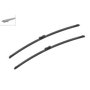 Aerotwin Flat Twin Pack Windscreen Wiper Blades 750mm/750mm 30"/30" A214S