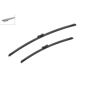 Aerotwin Flat Twin Pack Windscreen Wiper Blades 700mm/550mm 28"/22" A221S