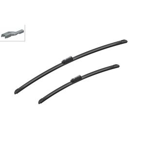 Aerotwin Flat Twin Pack Windscreen Wiper Blades 650mm/475mm 26"/19" A310S