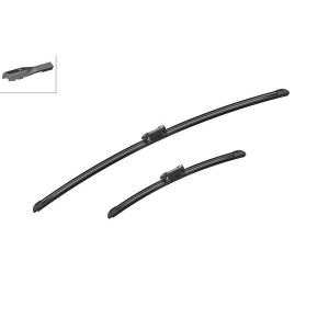 Aerotwin Flat Twin Pack Windscreen Wiper Blades 700mm/340mm 28"/13" A405S