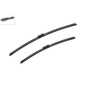 Aerotwin Flat Twin Pack Windscreen Wiper Blades 650mm/530mm 26"/21" A639S