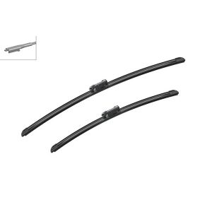 Aerotwin Flat Twin Pack Windscreen Wiper Blades 600mm/475mm 24"/19" A930S