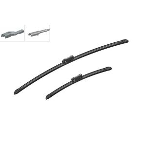 Aerotwin Flat Twin Pack Windscreen Wiper Blades 650mm/380mm 26"/15" Am246S