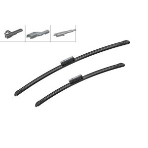 Aerotwin Flat Twin Pack Windscreen Wiper Blades 600mm/475mm 24"/19" Am980S