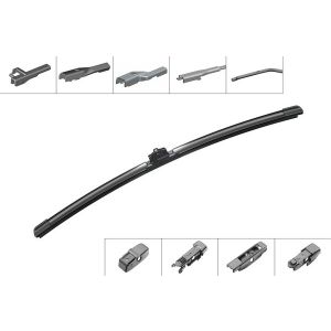 Aerotwin Plus Multi-Clip Flat Windscreen Wiper Blade 450mm 18" AP18U