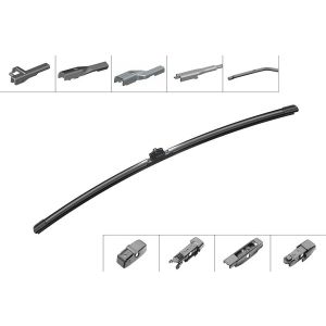 Aerotwin Plus Multi-Clip Flat Windscreen Wiper Blade 580mm 23" Ap23U