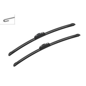 Aerotwin Retro-Fit Flat Twin Pack Wiper Blades 530mm/530mm 21"/21" Ar530S