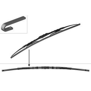 Super Plus Windscreen Wiper Blade 530mm 21" Curved SP21JS