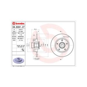 REAR BRAKE DISC SINGLE R90 APPROVED