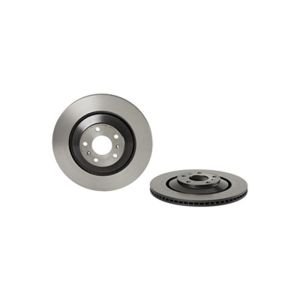 Rear Vented Brake Disc Pair - 335mm Diameter