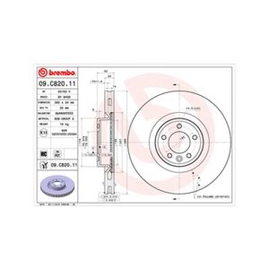 FRONT BRAKE DISC SINGLE COATED R90 APPROVED