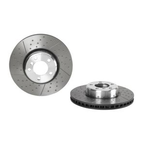 Front Vented Brake Disc Coated - 340mm Diameter