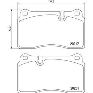 FRONT BRAKE PADS