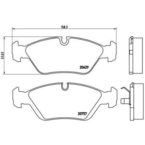 FRONT BRAKE PADS