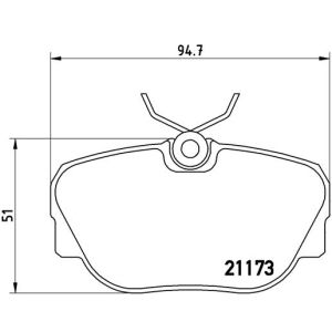 FRONT BRAKE PADS