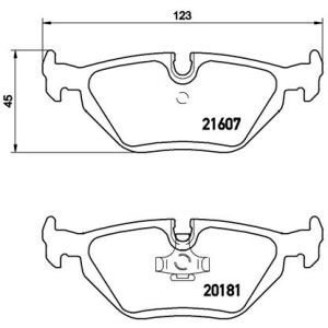 REAR BRAKE PADS