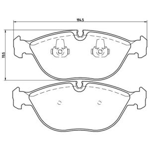 FRONT BRAKE PADS