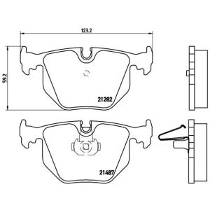 REAR BRAKE PADS